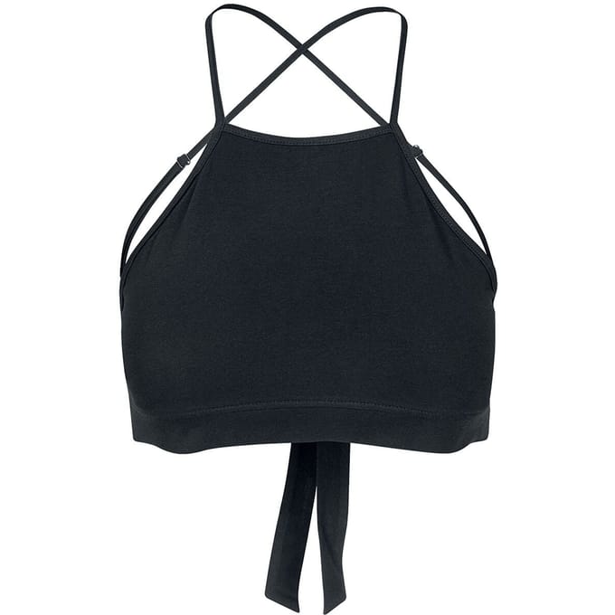 Urban Classics Triangle Dames Top - zwart - L