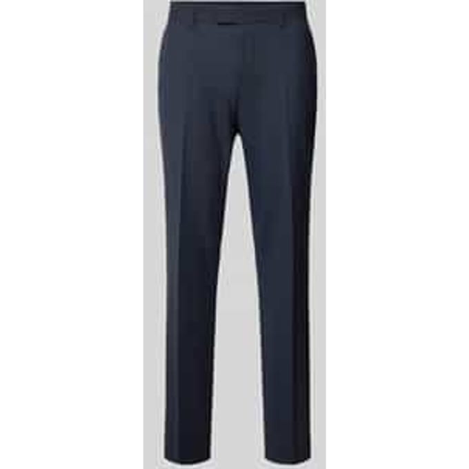 Slim fit pantalon met scheerwol Model 'P-GENIUS'