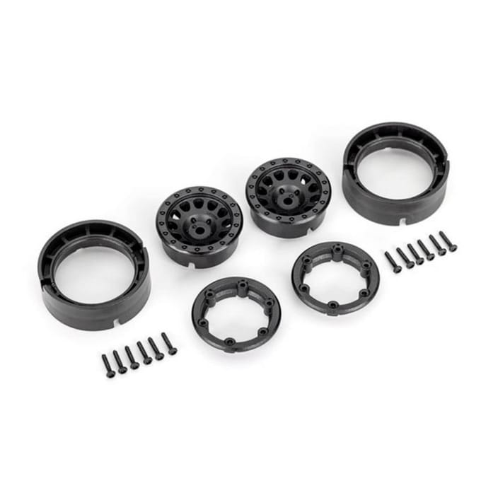 Traxxas TRX-9781 Methode velgen 1.0 met Beadlock zwart