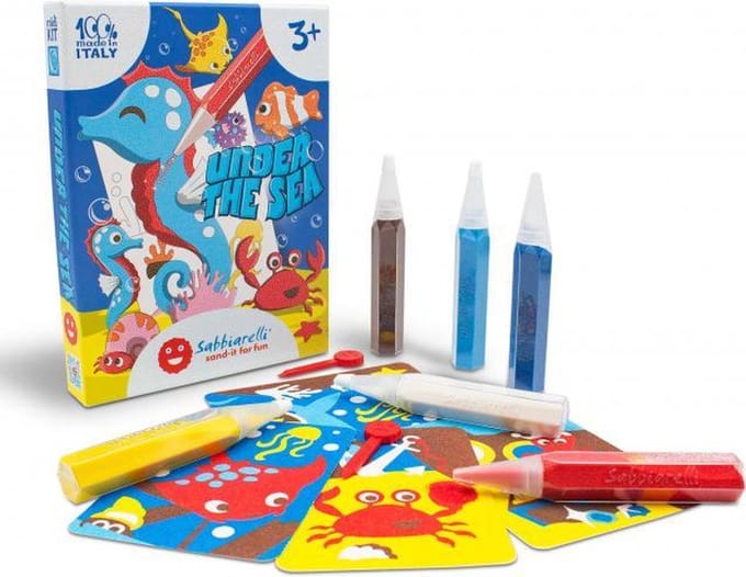 Sabbiarelli Zandschilderen Set Onder de Zee Puzzel