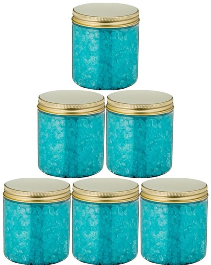 Claudius Badzout Opium - 300 gram - Pot met gouden deksel - set van 6 stuks
