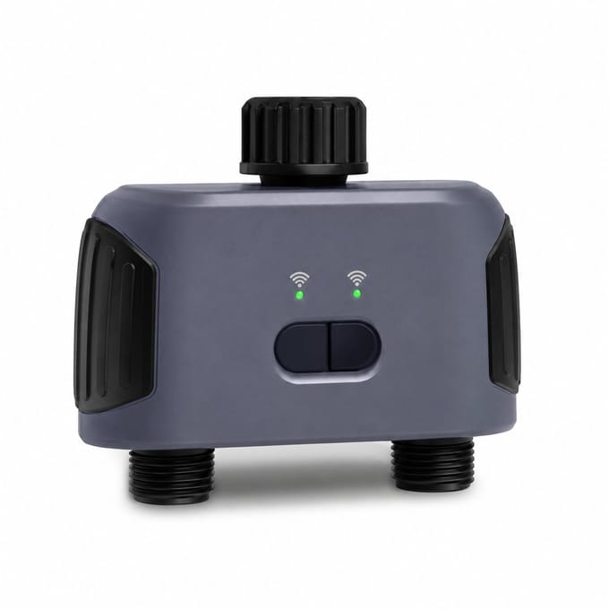 DIMICO Slimme Water Timer Bluetooth - Watertimer - Irrigatiesysteem - Besproeiingscomputer - Tuinbewatering - Regenvertraging