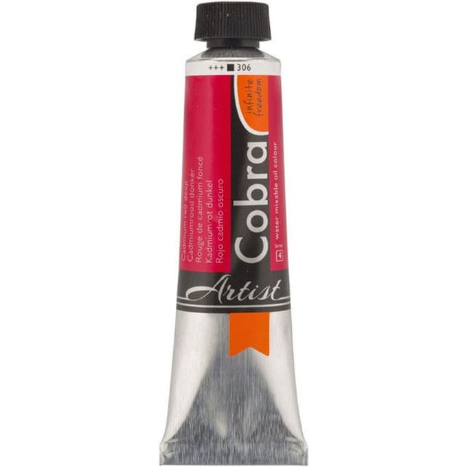 Olieverf - #306 Cadmiumrood Donker - Cobra Artitst - 40ml