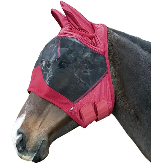 MHS wave frontriem Chrystals RG- bruin leer - Cob (38cm)