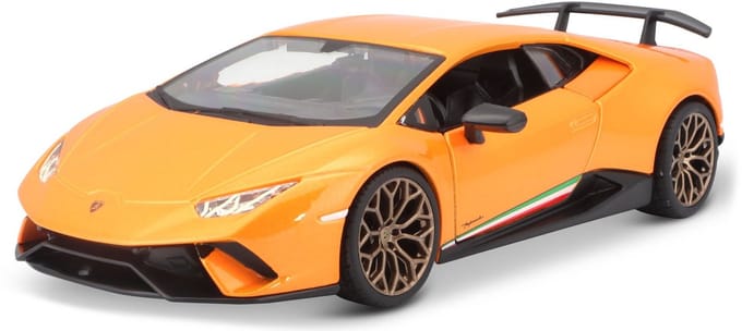 Bburago Lamborghini Huracan - Modelauto - Schaal 1:24 - Oranje