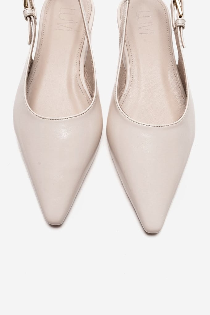 Jenna Slingback Pump met Puntige Neus
