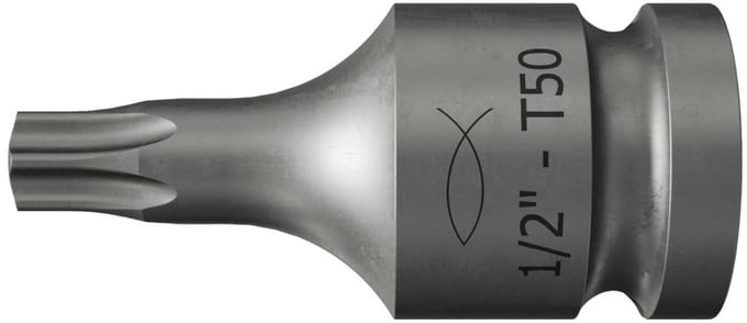 Fischer dopmoer met aandrijving 1/2" en opname 5/16" - 553929