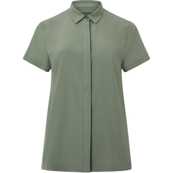 French Connection Pleat Back Button Thru Khaki Taglia: 8 | Magliette intime Outlet | Donna | Marrone