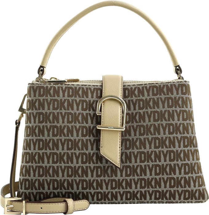 DKNY Schoudertas Handtas Deena TH Satchel Chino / Lt Khaki Beige