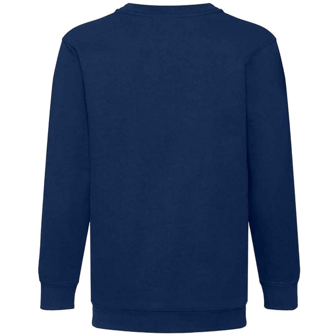 Fruit of the Loom Kids / Kinderen Klassieke Drop Schouder Sweatshirt (Marine)