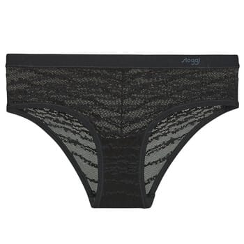 Sloggi FREE Evolve Hipster Lace Dames Onderbroek - ZWART