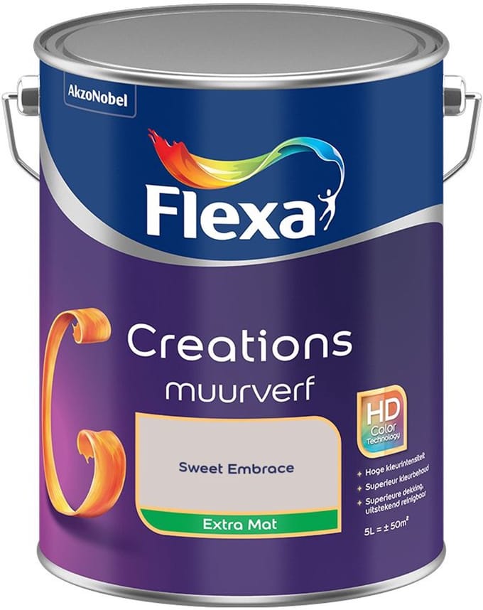 Flexa - Creations Muurverf Extra Mat - Sweet Embrace - Mengverf - 5 L