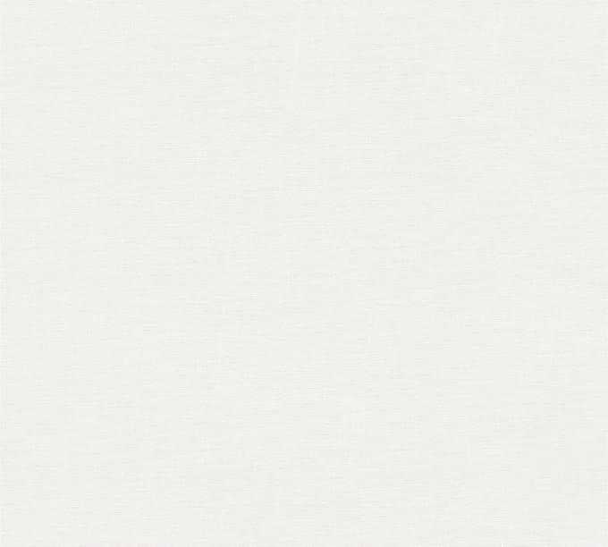 FIJN TEXTIELLOOK BEHANG | Basic Uni - wit - A.S. Création Maison Charme