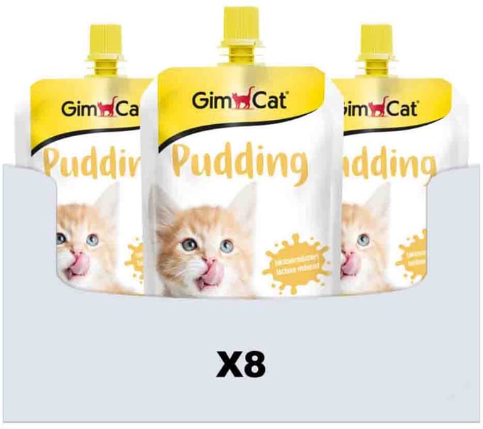 GimCat Pudding Classic - 8 x 150 gr - Voordeelverpakking