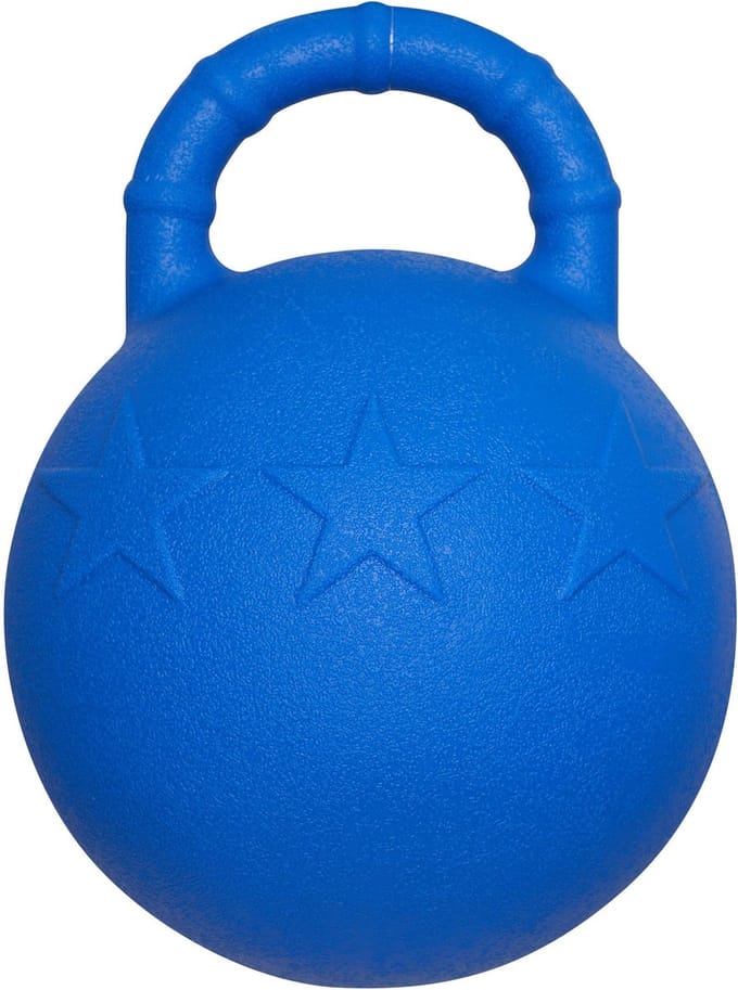 RelaxPets - Imperial Riding - Speelbal - Paard & Hond - 25 cm - Blauw