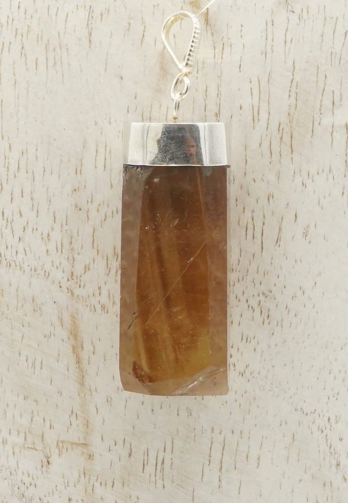 Grote topaas hanger