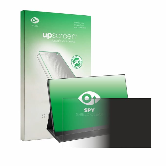 upscreen - privacy screenprotector voor Yodoit PTM17 17.3" - Folie Beschermfolie Blauwlichtfilter