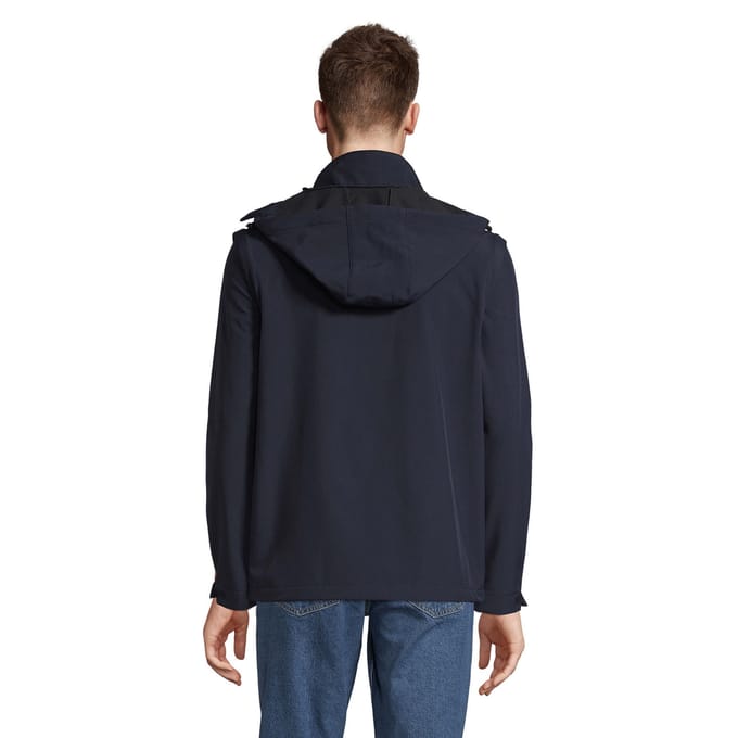 SOLS Unisex volwassen Falcon 3 in 1 Soft Shell Jas (Afgrond blauw)