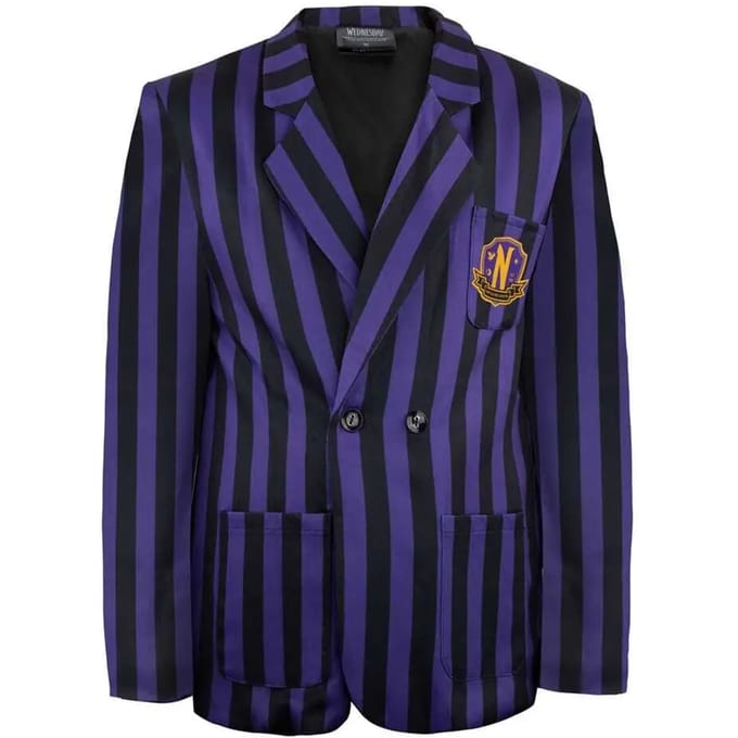 Cinereplicas Wednesday - Nevermore Academy Blazer Purple-S