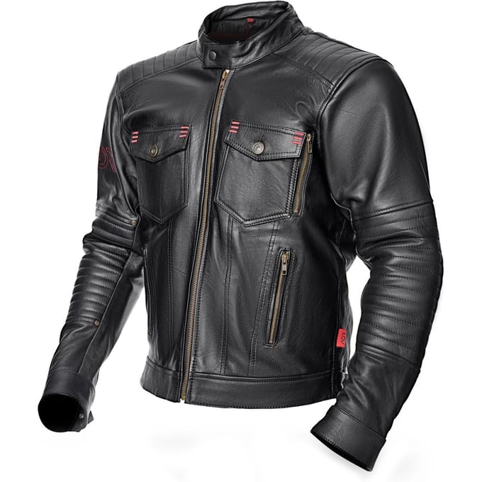 Leren motorjack ADRENALINE BOSTON PPE Maat M