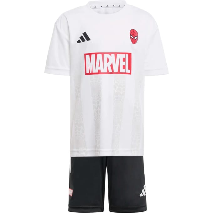 adidas Sportswear Marvel Spider-Man T-shirt Set Kids - Kinderen - Wit