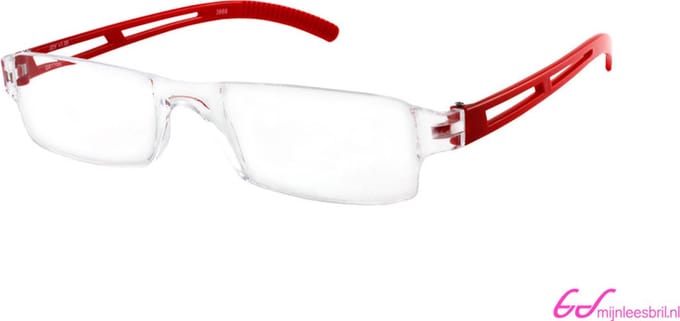 Leesbril INY Joy G61700 transparant-rood +1.00