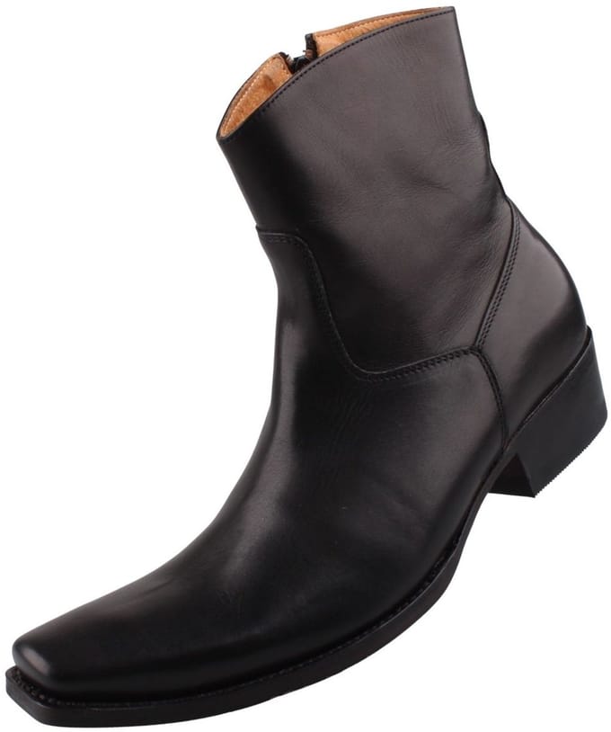 Sendra heren enkellaars 7438 zwart