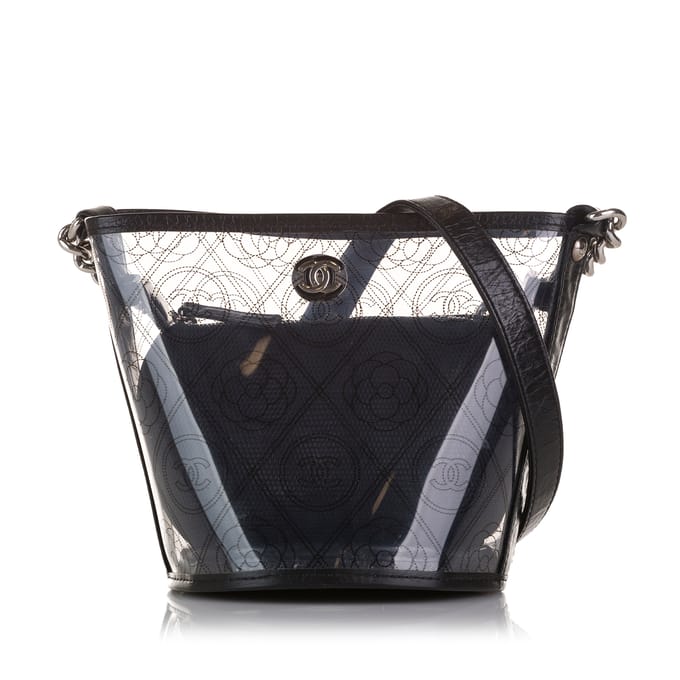 Bucket Bag PVC Leer
