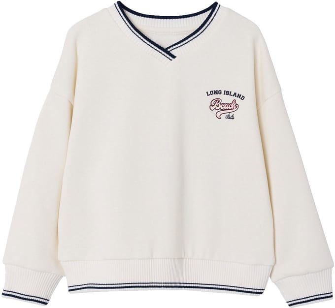 Vertbaudet sweater jongen met V-hals