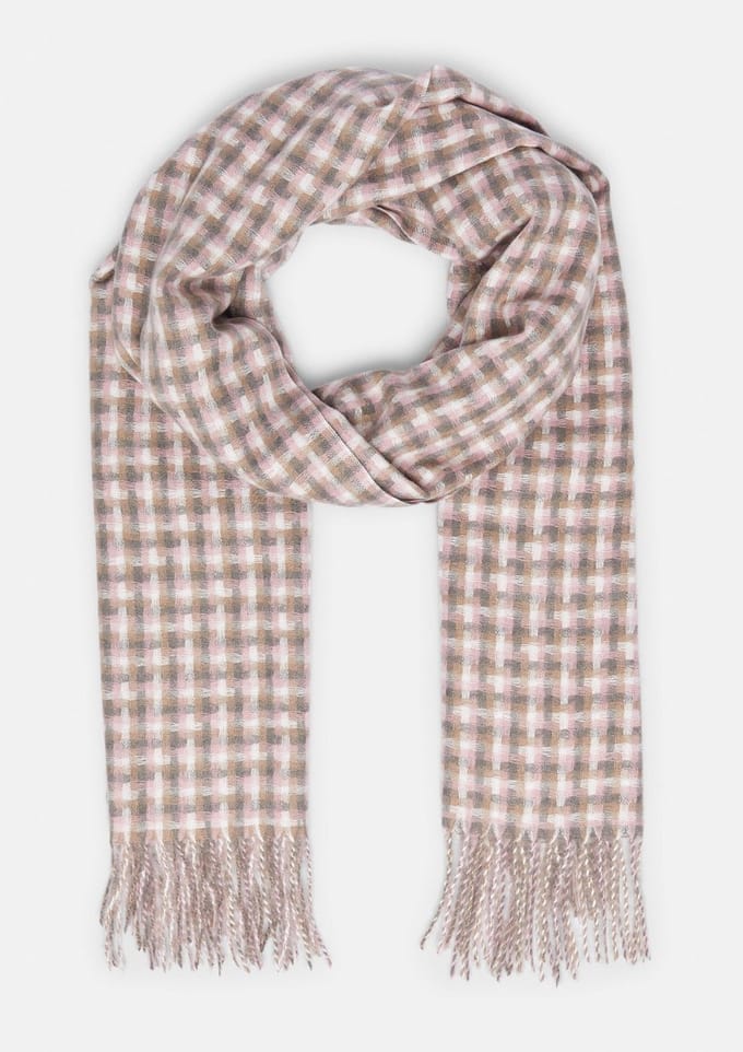 Franje sjaal met kleureninterlacing dames COMMA
