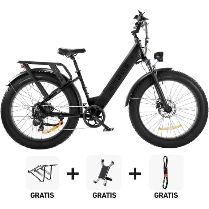 Combi-Deal! | ENGWE E26 - Lage Instap - Zwart