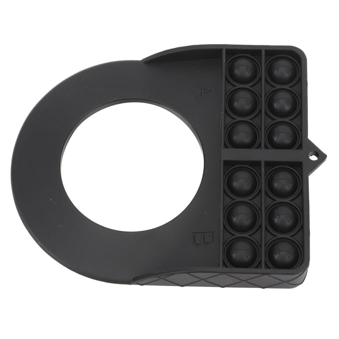 Club Putting Cup Siliconen Draagbare Club Training Hulp Putting Cup voor Binnen Buiten black