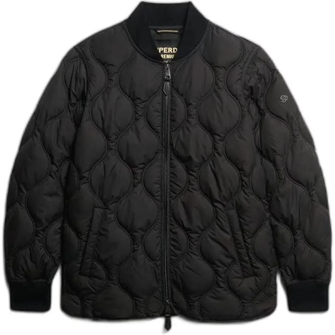 Superdry - Korte Gewatteerde Liner Jas - Dames - Gewatteerde jassen