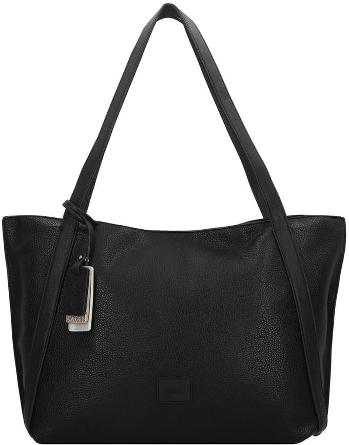 Gabor Schoudertas Elfie Zip Shopper Black Zwart