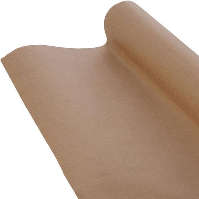 Bruin kraft pakpapier – 4 rollen van 10 meter x 100 cm – Extra breed cadeaupapier van 1 meter – Stevig inpakpapier 70 g/m² – 40 m² totaal