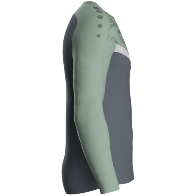 Jako Iconic Sweater Heren - Zachtgrijs / Mintgroen / Antra Light | Maat: S