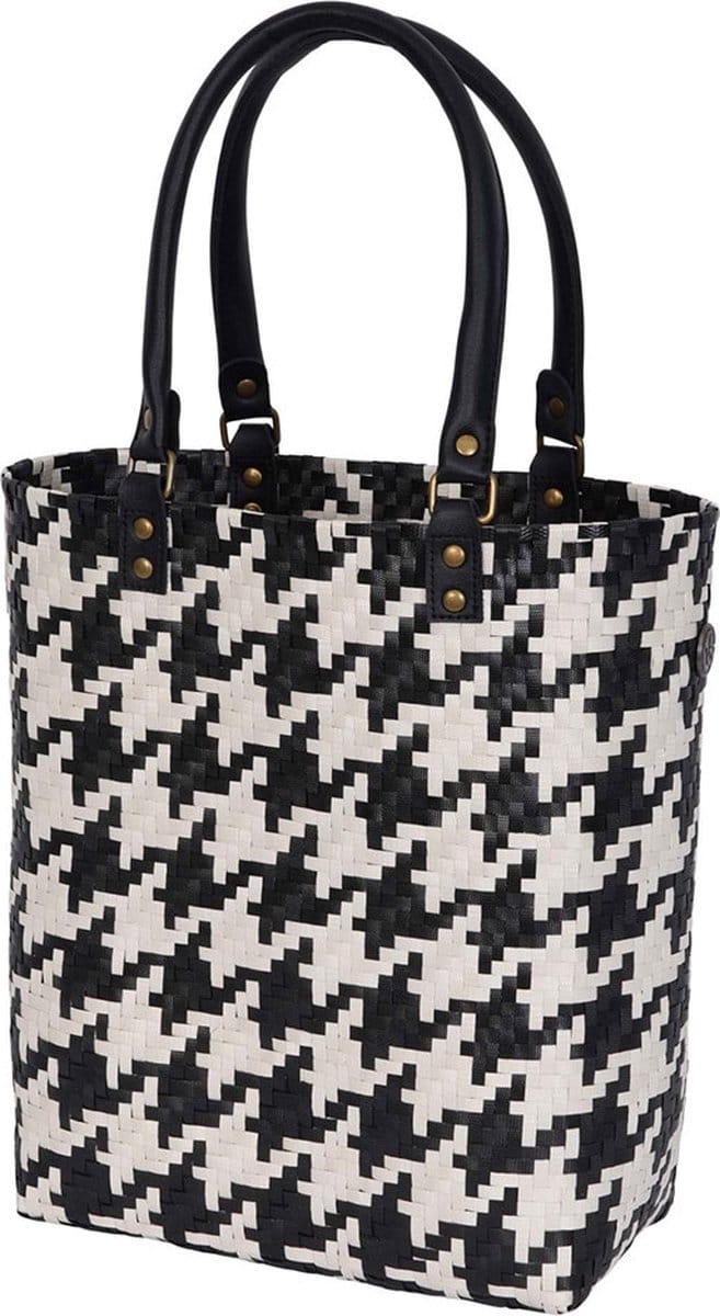Handed By Mayfair - Handtas / Shopper - zwart met beige