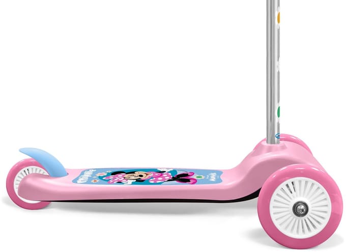 Kinderstuurscooter - MINNIE - MN432045 - 3 wielen - Roze