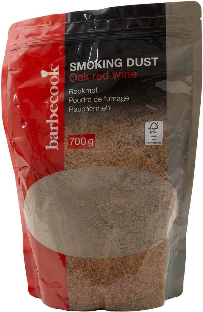 Barbecook rookmot eik rode wijn 700 gram