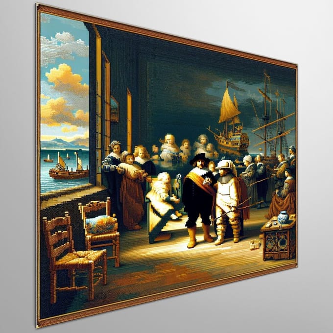 Kunstprint | Wanddecoratie | Dibond | 40 × 40 cm