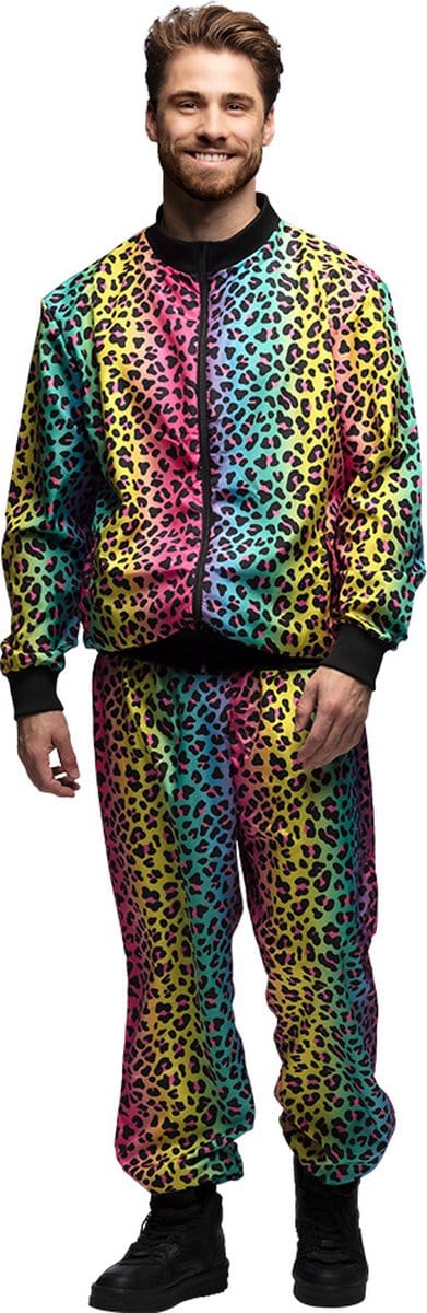 Boland - Trainingspak Regenboogpanter dude (M) - Volwassenen - -