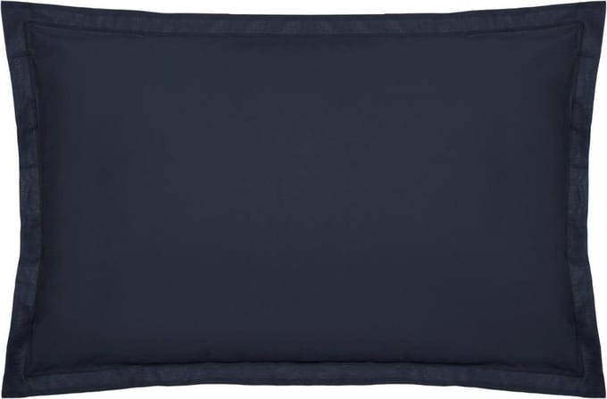 Atmosphera Katoen kussensloop - Set van 2 stuks - 50x70cm - Donkerblauw