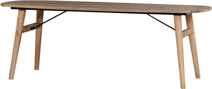 Tower Living Eetkamertafel Aura Naturel Deens Ovaal 220cm
