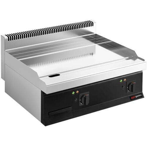 GGM Gastro Elektro Bratplatte - mit Hartchrom-Beschichtung - 8 kW - Glatt