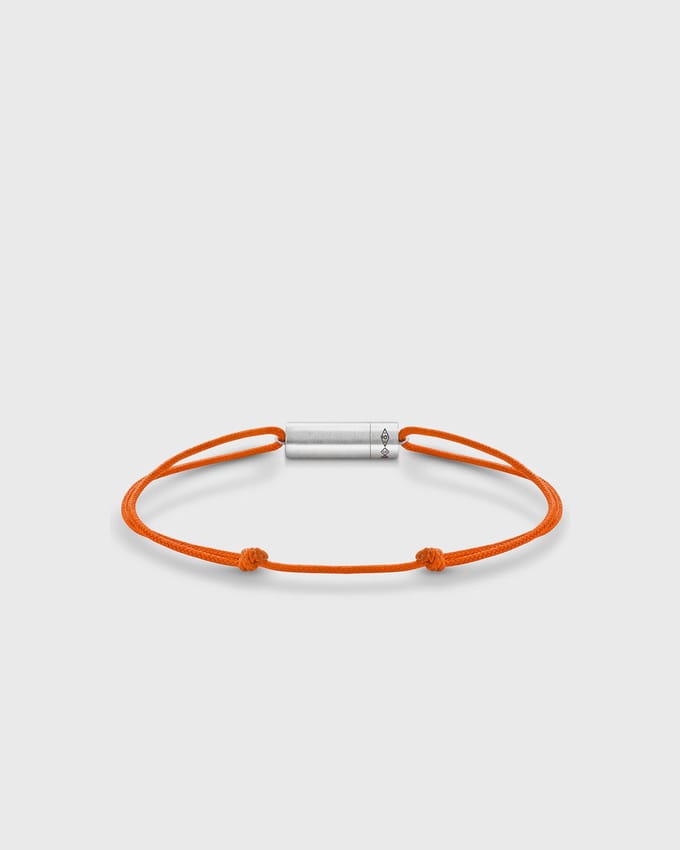 5G CABLE ORANGE CORD BRACELET