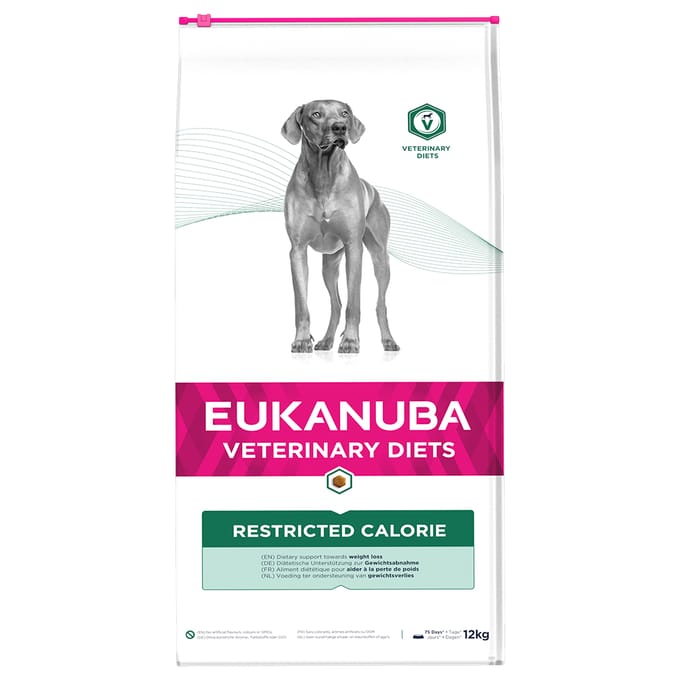 Eukanuba Veterinary Diets - Droogvoer Hond - Calorierestrictie - 12kg