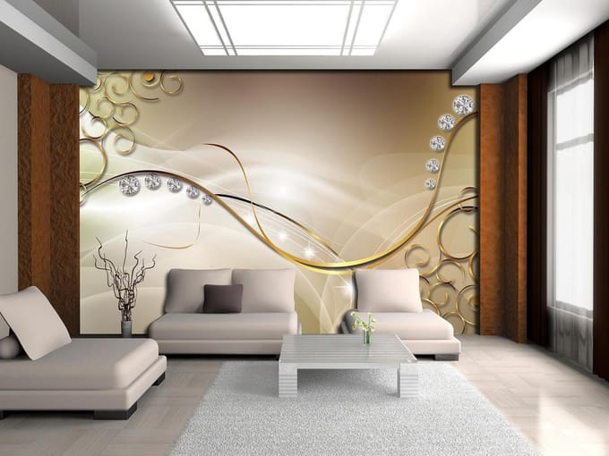 Poster | Goud | 104 x 70,5 cm