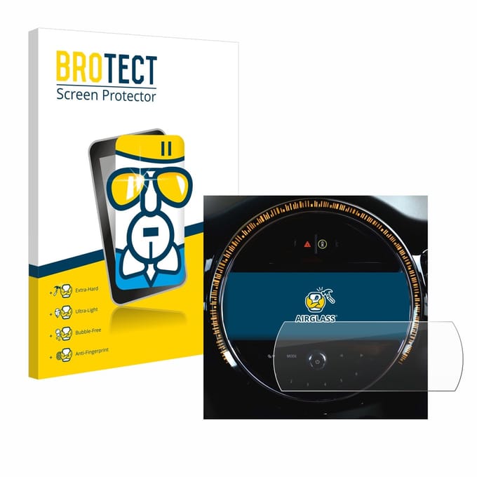 Screenprotector voor Mini Cooper 2021 Infotainment System 8.8" Beschermglas transparant