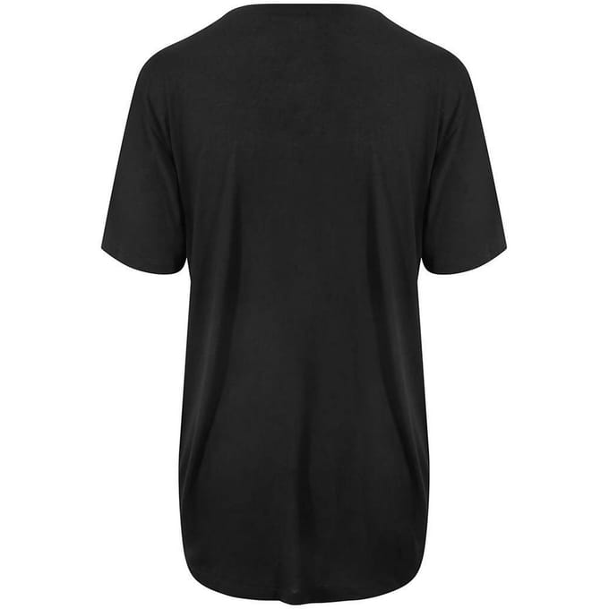 Ecologie Heren Daintree EcoViscose T-Shirt (Jet Zwart)