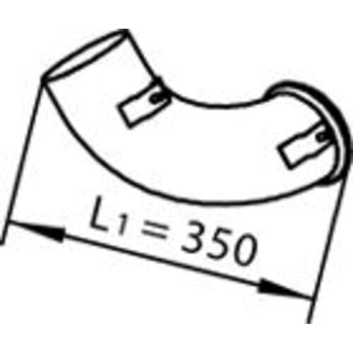 Uitlaatpijp DINEX81730